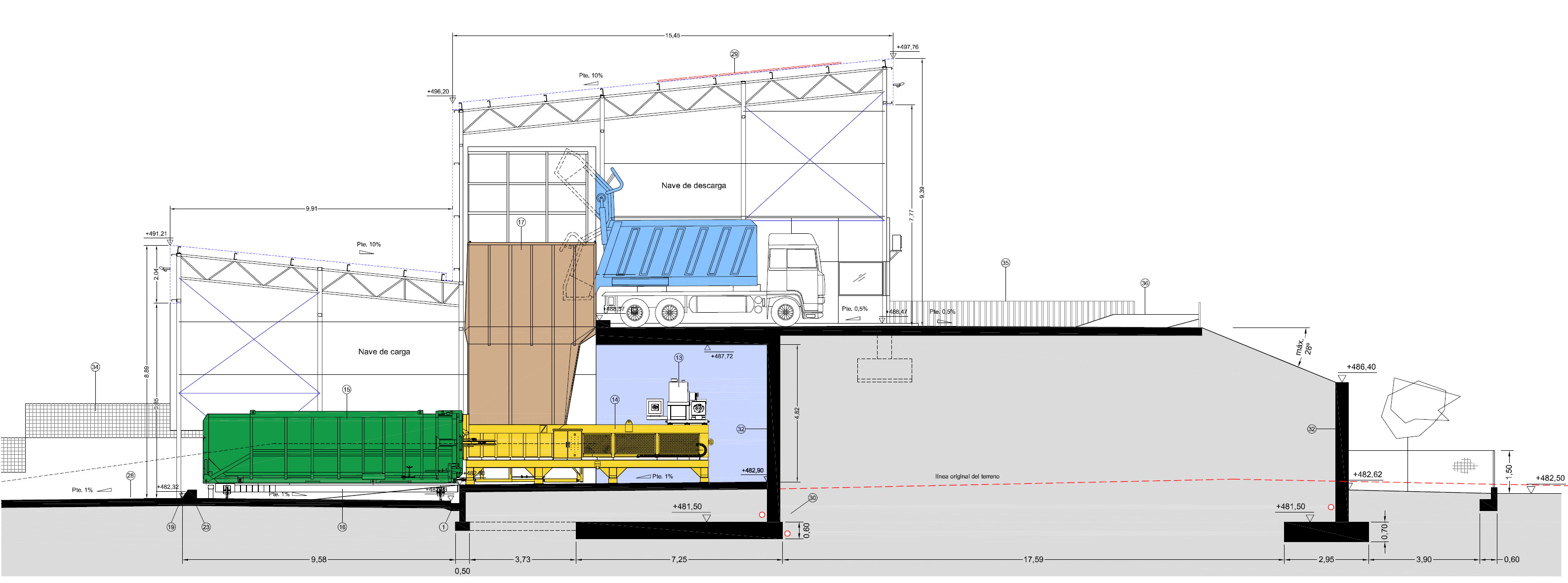 PLANTA DE TRANSFERENCIA DE RESIDUOS CURTIS